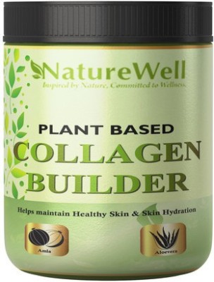 Naturewell Plant Based Collagen Builder With Vitamin C, Lemon Orange (M10)(500 g)