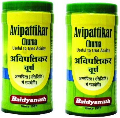 Baidyanath Avipattikar Churna For Hyperacidity and Digestion 120 g(Pack of 2)