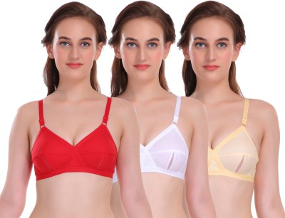 Selfcare New Collection Women Full Coverage Non Padded Bra(Multicolor)