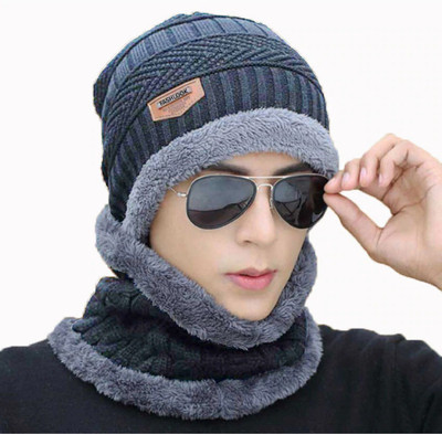 NECKTECH Beanie Cap(Pack of 2)