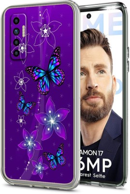 mobom Back Cover for Tecno Camon 17(Multicolor, Dual Protection, Silicon, Pack of: 1)