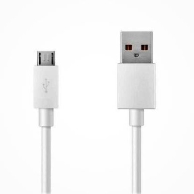PRODART Micro USB Cable 3 A 1 m 15W Micro USB Cable For Super Fast Charge(Compatible with Mobile Phones with Micro USB Port, White, One Cable)
