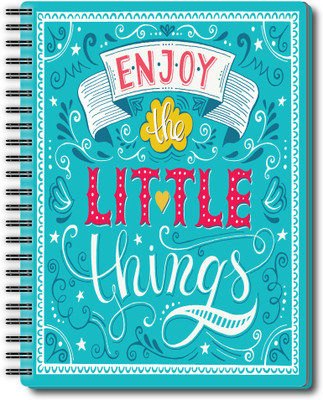 Nourish Gratitude A5 Journal Ruled 200 Pages(Blue Gratitude)