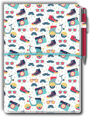 Nourish Handcrafted Gift Set A4 Memo Pad Ruled and Unruled 100 Pages(Multicolor)