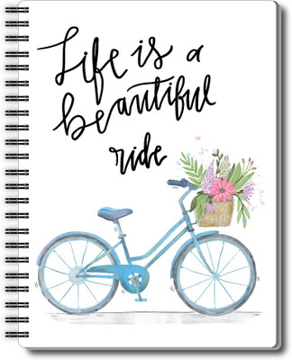 Nourish Gratitude A5 Journal Ruled 200 Pages(Bicycle)