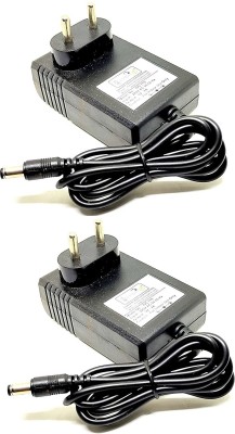INVENTO 2Pcs 9V 2A DC Adaptor Power supply AC Power Adaptor - SMPS LED Strip DIY Automotive Electronic Hobby Kit