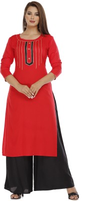 APNI DESIGN Women Kurti Palazzo Set