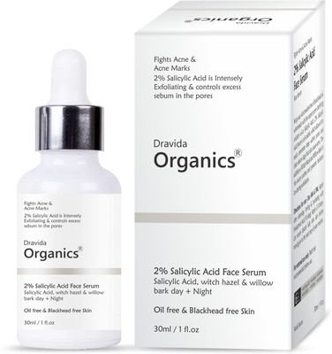 Dravida Organics Salicylic Acid Serum for Acne & Acne Marks(30 ml)
