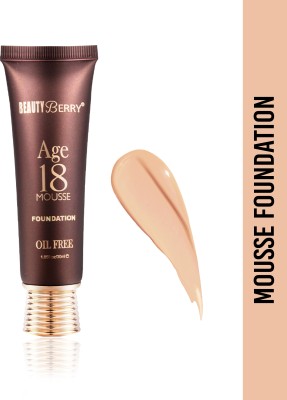 Beauty Berry Age 18 Mousse  Foundation(Beige, 30 ml)