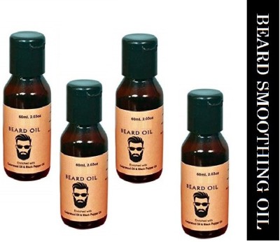 tanvi27 Beard Oil Advanced - 60m Pack Of 4 Hair Oil(240 ml)