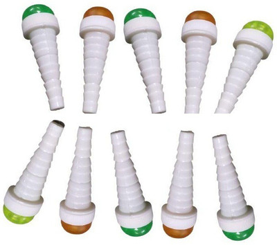 NEW WARE FTA PP PVC Adapter Plastic Adapter use for water tap,3 in 1 PVC jointer adapter Hose Fitting(Pack of 10)-Multicolour Hose Connector