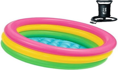 ECOM BHARAT BOB-11 Inflatable Swimming Pool(Multicolor)