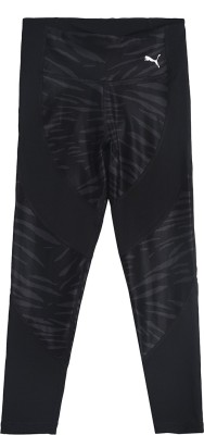 PUMA Indi Legging For Girls(Black Pack of 1)