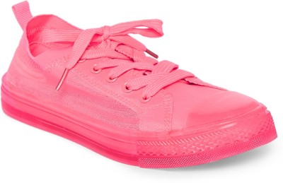 Pantaloons Juniors Girls Lace Sneakers(Pink)