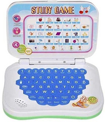 mega star Educational Computer/Laptop ABC and 123 Learning for Kids(Multicolor)