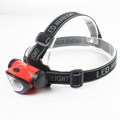 MOSHTU Super Bright Headlamp Light Head Torch Hands Free Head Flashlight LED Headlamp(Multicolor)