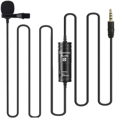Gamma Audio GA-YLM05 Shielded Cable Condenser Microphone With Cable,Clip,Sponge,Adapter