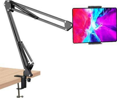 ROYAL SCOT GREY Bed Gooseneck Long Arm Robotic Lazy Professional Long Articulating Arm Mobile/Tablet Stand Mount, for 4 to 10.6 inch Display Mobile Holder