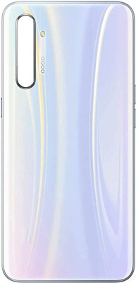 SIMWAY Realme XT (With LOGO) Original Mobile Battery Door Back Panel(Pearl White)