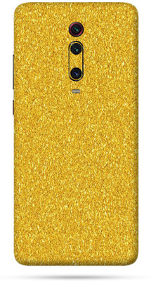 OggyBaba Mi 9T Pro Mobile Skin(Golden Glitter Skin Matte Finish)