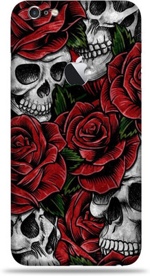 BugguSkin Apple iPhone 6s Plus Mobile Skin(Ultra Super Roses And Skulls Skin With High Mattte Finish.)