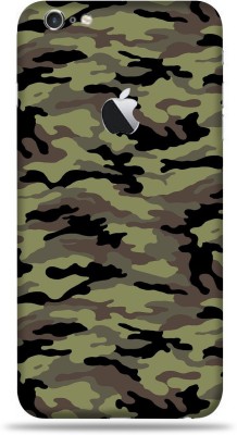 LAMHA Apple iPhone 6s Plus Mobile Skin(Ultra Super Camouflage Military Green With High Matte Finish.)