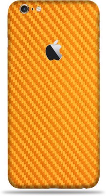 LAMHA Apple iPhone 6s Mobile Skin(Ultra Golden Carbon Fiber With High Matte Finish.)