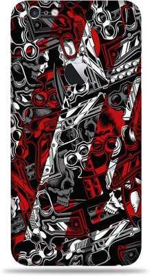 BugguSkin Apple iPhone 6s Plus Mobile Skin(Ultra Super color arms Skin With High Mattte Finish.)