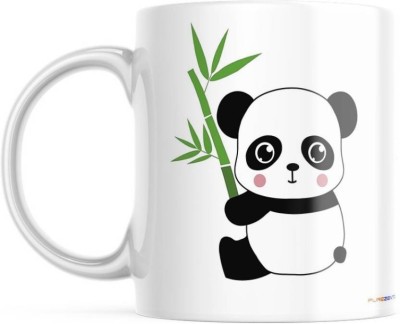 ANTIQUE Mr. Panda special gift for brother on Raksha bandhan / Birthday Ceramic Coffee Ceramic Coffee Mug(325 ml)