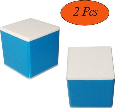 PANKU S Series Plastic Paper Weights  with Matte(Set Of 2, Blue, Red)