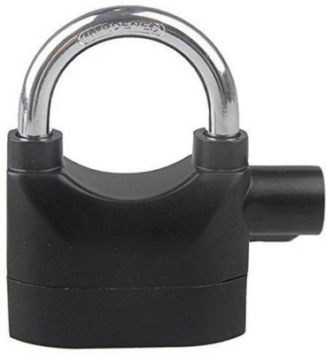 Cierie Anti Theft System Security Pad Lock with Burglar Smart Alarm Siren Motion Sensor Alarm Lock-A41 Genric Security anti Theft Padlock With Heavy Duty (AL-141)(Black)