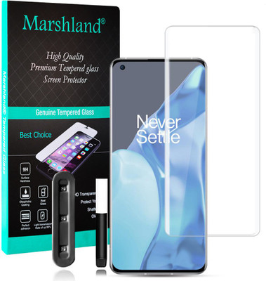 MARSHLAND Tempered Glass Guard for Oneplus 9 Pro(Pack of 1)