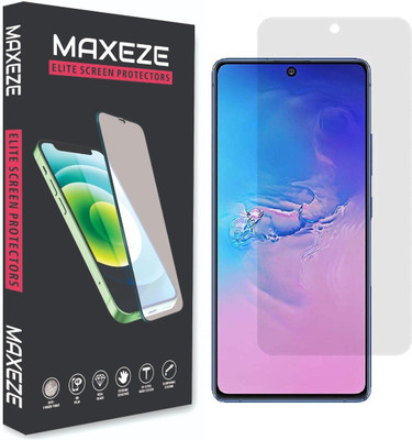 MAXEZE Edge To Edge Tempered Glass for Samsung Galaxy S21 FE(Pack of 1)