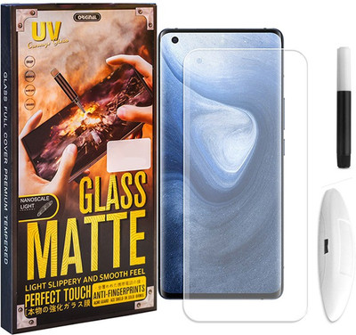 MARSHLAND Tempered Glass Guard for Vivo X50 Pro Uv Matte Finish(Pack of 1)