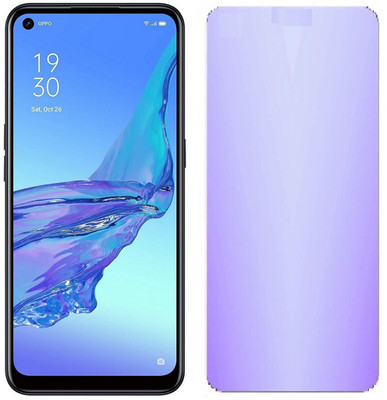 VIGHNAD Tempered Glass Guard for Oppo K10 Antiblue(Pack of 1)