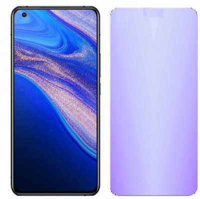 HOBBYTRONICS Tempered Glass Guard for Realme 8S, Realme 8S 5G (Antiblue)(Pack of 1)