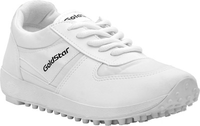 GOLDSTAR Running Shoes for Men |Stylish New Model Men's Brown Sports Shoes Running Shoes For Men(White , 10)