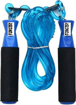 Forgesy Ball Bearing Jump Rope for Cardio Ball Bearing Skipping Rope(Length: 274 cm)