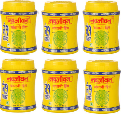 navjeevan Asafetida Powder, 100 Grams (Pack Of 6)(6 x 100 g)