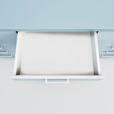 Matworks by Bathla Rectangular Pack of 1 Table Placemat(White, Plastic)