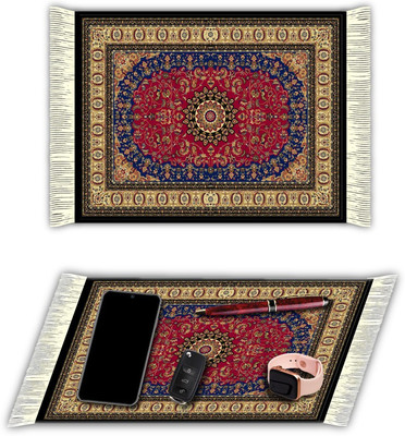 Nourish Rectangular Pack of 1 Table Placemat(Brown, Polyester)
