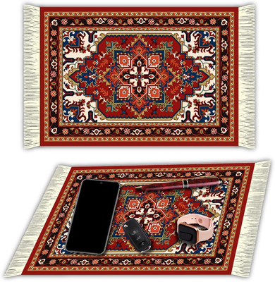 Nourish Rectangular Pack of 1 Table Placemat(Multicolor, Polyester)