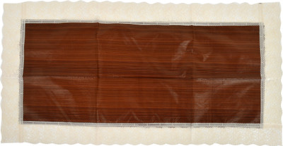 KUBER INDUSTRIES Brown 92 cm Table Runner(PVC)