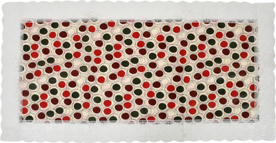 KUBER INDUSTRIES Multicolor 92 cm Table Runner(PVC)