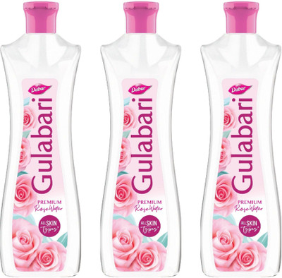 52% OFF on Dabur Gulabari Rose Water, 250 ml (Pack of 3) Men & Women(750 ml) 52% OFF on Dabur Gulabari Rose Water, 250 ml (Pack of 3) Men & Women(750 ml)
