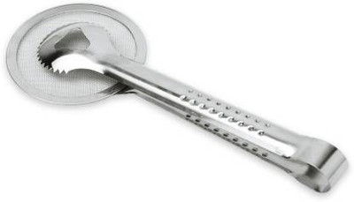 ELEGANTSTYLER Fry Tool Filter Spoon Strainer with Clip 19 cm Strainer(Steel Pack of 1)