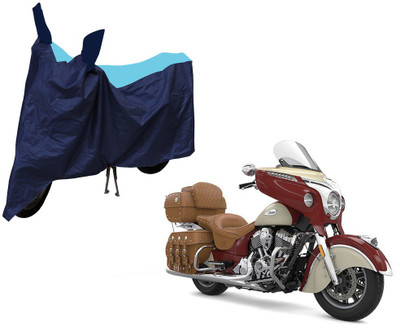 Selifaur Two Wheeler Cover for LML(Classic 350, Blue)
