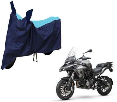 Selifaur Two Wheeler Cover for DSK Benelli(TNT R, Blue)