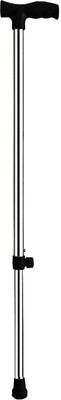 roston Surgical 1 Leg Simple Black Stick (Heavy) Walking Stick