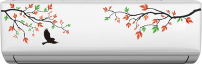 WALL STICKS 90 cm Green - Orange - Leaf - Tree - Birds - Branch - Nature - AC Sticker - Fridge Sticker - Wall Sticker - Split Ac Stickers - Air Conditioner - Sticker - WS4007 Self Adhesive Sticker(Pack of 1) WALL STICKS 90 cm Green - Orange - Leaf - Tree - Birds - Branch - Nature - AC Sticker - Fridge Sticker - Wall Sticker - Split Ac Stickers - Air Conditioner - Sticker - WS4007 Self Adhesive Sticker(Pack of 1)